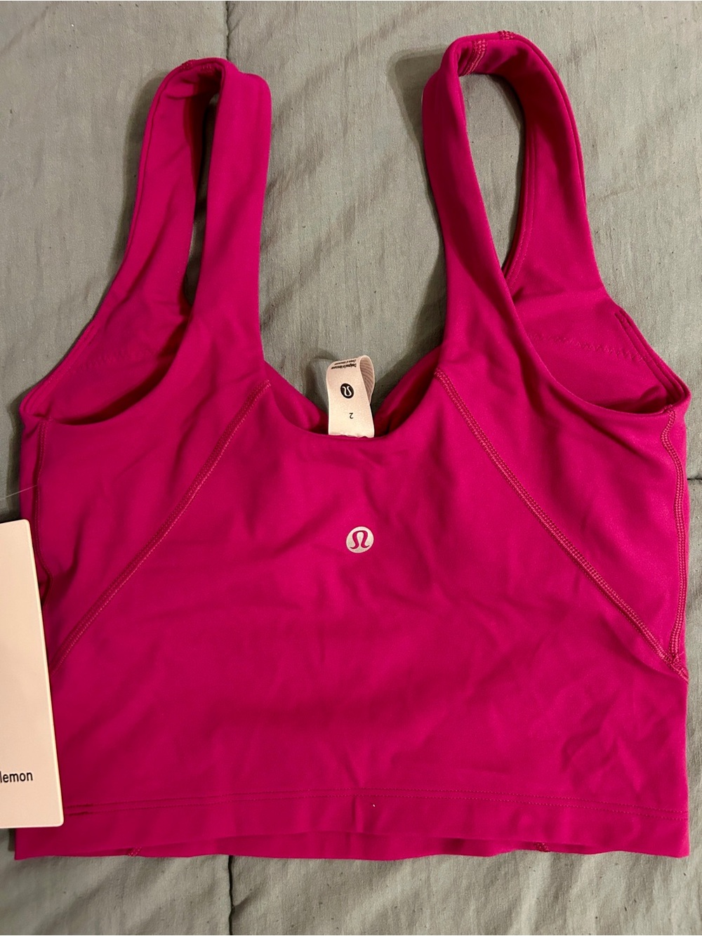 lululemon athletica Bright Pink tank